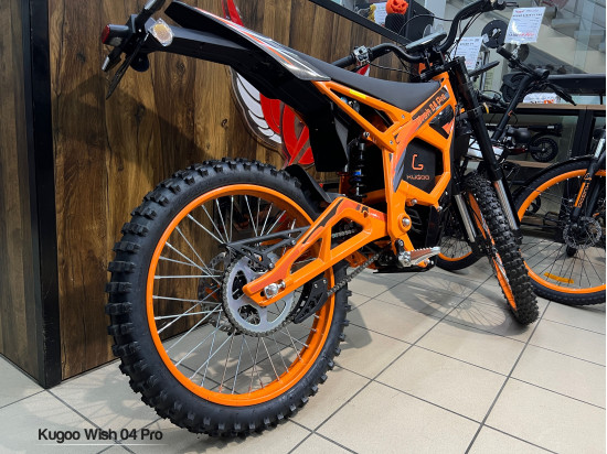Электропитбайк Kugoo Kirin Wish 04 Pro (72v 36Ah)